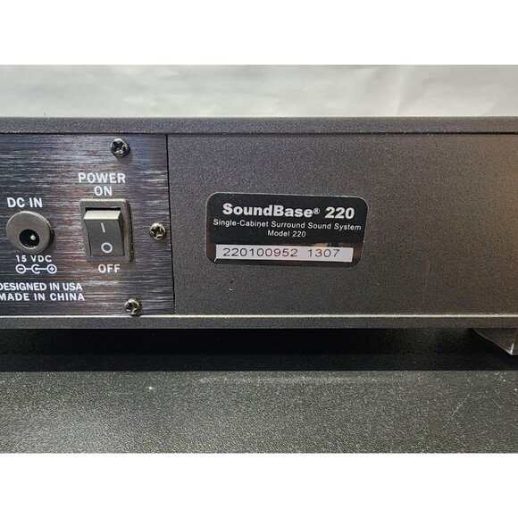 ZVOX Model 220 Single Cabinet Surround Sound System with Remote Control - Picture 8 of 16